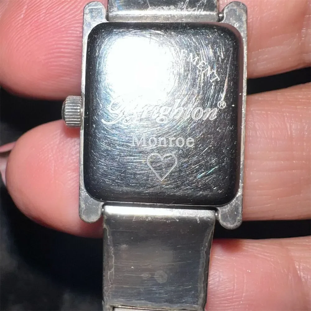 Brighton Monroe Women's Two-Tone Gold & Silver Dress Wristwatch